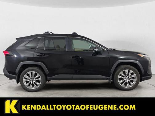 Midnight Black Metallic 2025 Toyota RAV4 XLE Premium