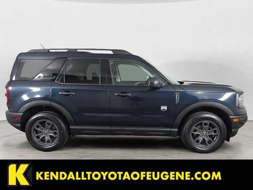 Alto Blue Metallic Tinted Clearcoat 2022 Ford Bronco Sport Big Bend