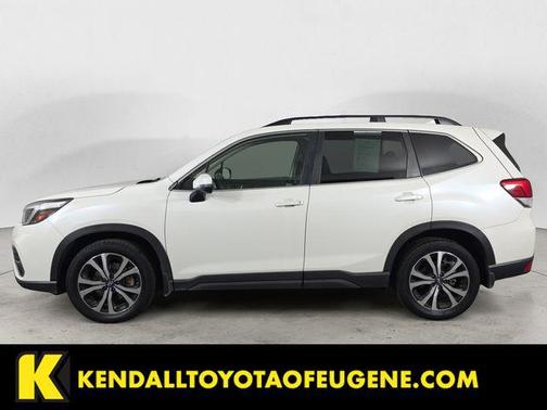 Crystal White Pearl 2020 Subaru Forester Limited