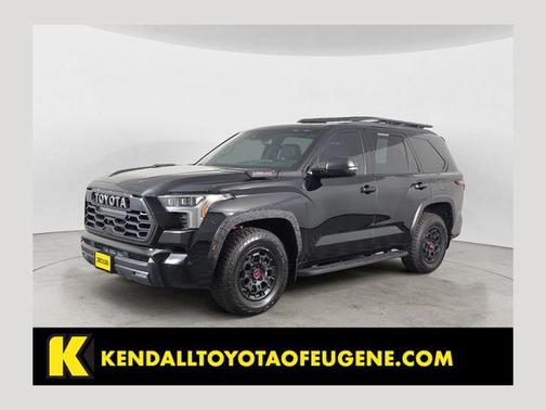 Midnight Black Metallic 2025 Toyota Sequoia TRD Pro