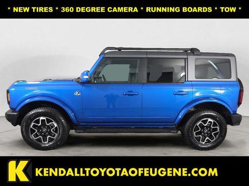 Velocity Blue Metallic 2023 Ford Bronco Outer Banks