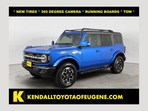 Velocity Blue Metallic 2023 Ford Bronco Outer Banks