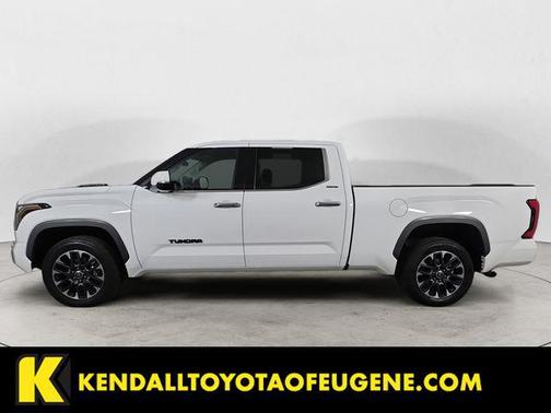 White 2022 Toyota Tundra Hybrid Limited