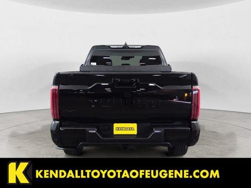 Midnight Black Metallic 2024 Toyota Tundra Hybrid Platinum