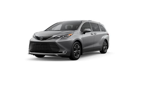 Gray 2026 Toyota Sienna Platinum