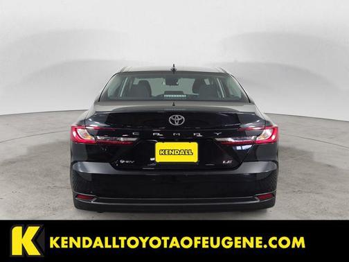 Midnight Black 2025 Toyota Camry LE