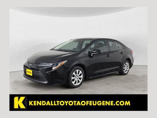 Midnight Black Metallic 2024 Toyota Corolla LE
