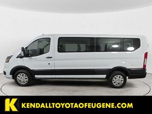 Oxford White 2023 Ford Transit-350 XLT
