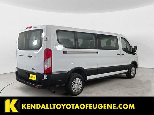 Oxford White 2023 Ford Transit-350 XLT