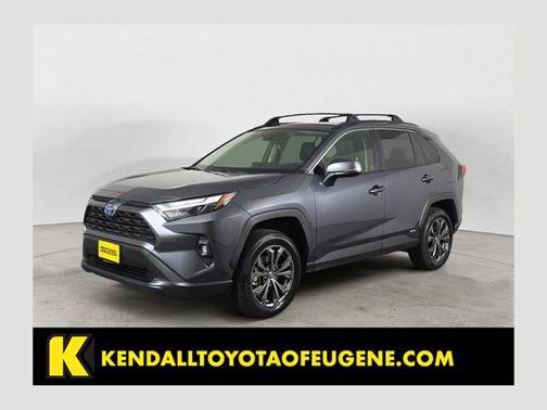 Magnetic Gray Metallic 2022 Toyota RAV4 Hybrid XLE Premium