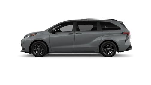 Gray 2026 Toyota Sienna XSE 7 Passenger
