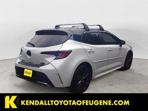 Midnight Black Metallic 2025 Toyota Corolla XSE
