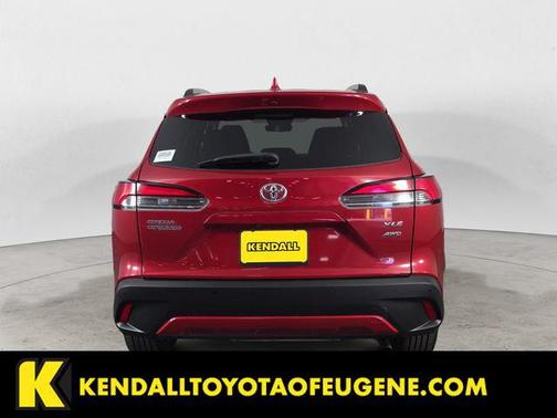 Barcelona Red Metallic 2023 Toyota Corolla Cross XLE