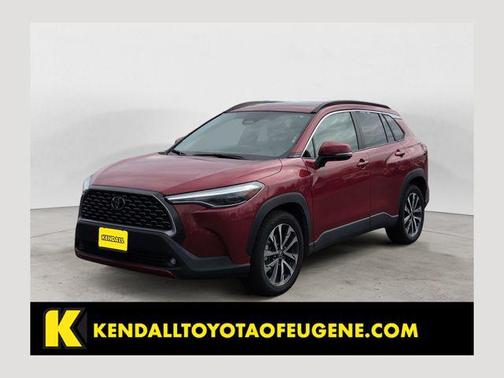 Barcelona Red Metallic 2023 Toyota Corolla Cross XLE