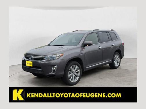 Predawn Gray Mica 2013 Toyota Highlander Hybrid Limited