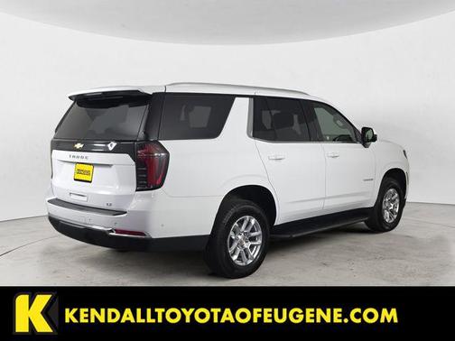 Summit White 2025 Chevrolet Tahoe LT