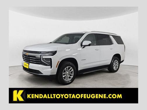 Summit White 2025 Chevrolet Tahoe LT