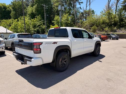 Glacier White 2026 Nissan Frontier PRO-4X
