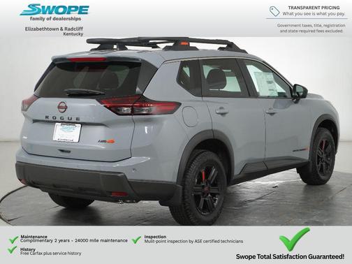 Boulder Gray Pearl 2026 Nissan Rogue Rock Creek