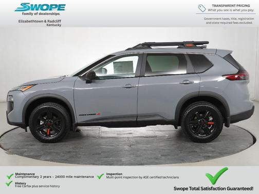 Boulder Gray Pearl 2026 Nissan Rogue Rock Creek