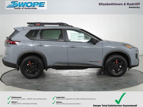 Boulder Gray Pearl 2026 Nissan Rogue Rock Creek