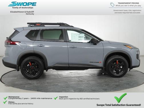 Boulder Gray Pearl 2026 Nissan Rogue Rock Creek