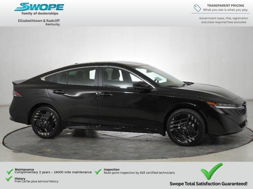 Super Black 2026 Nissan Sentra SR