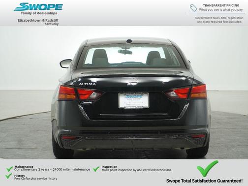 Super Black 2025 Nissan Altima S