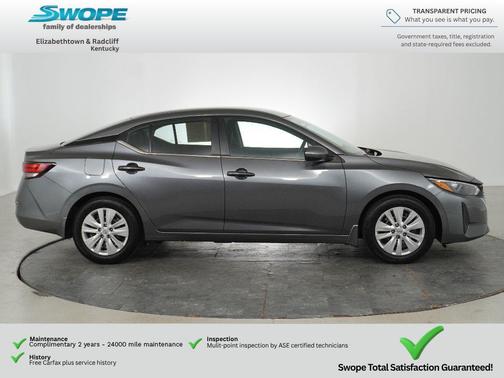 Gun Metallic 2025 Nissan Sentra S