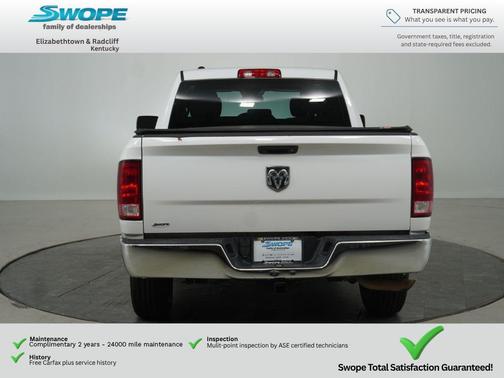 Bright White Clearcoat 2018 RAM 1500 Tradesman