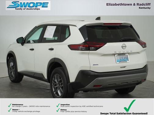 Glacier White 2023 Nissan Rogue S