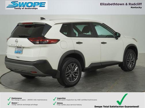 Glacier White 2023 Nissan Rogue S