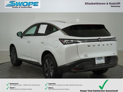 Everest White Pearl Tricoat 2025 Nissan Murano SL