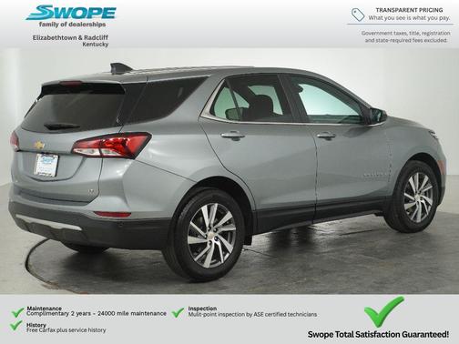 Sterling Gray Metallic 2024 Chevrolet Equinox 1LT
