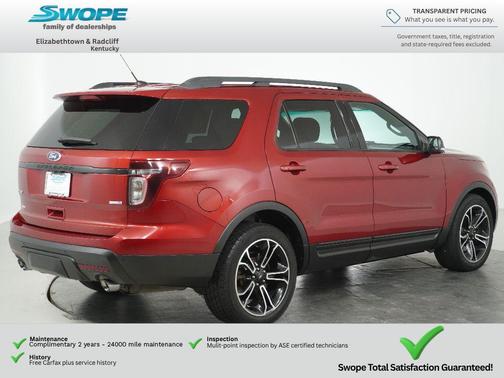 Ruby Red Metallic Tinted Clearcoat 2015 Ford Explorer Sport