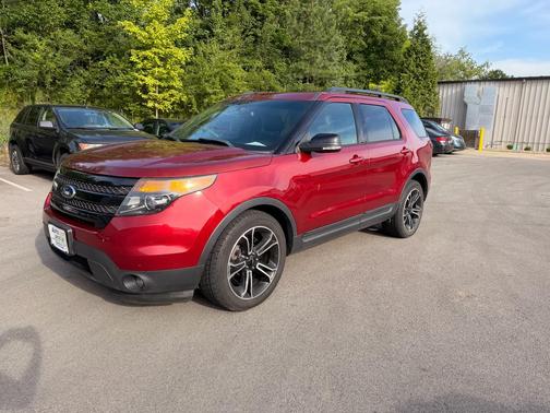 Ruby Red Metallic Tinted Clearcoat 2015 Ford Explorer Sport