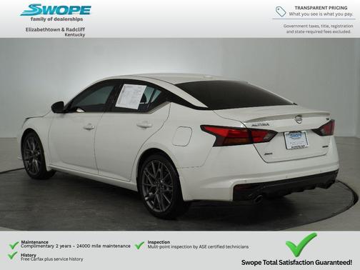 Pearl White Tricoat 2024 Nissan Altima 2.0 SR