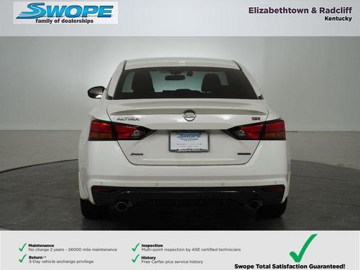 Pearl White Tricoat 2024 Nissan Altima 2.0 SR