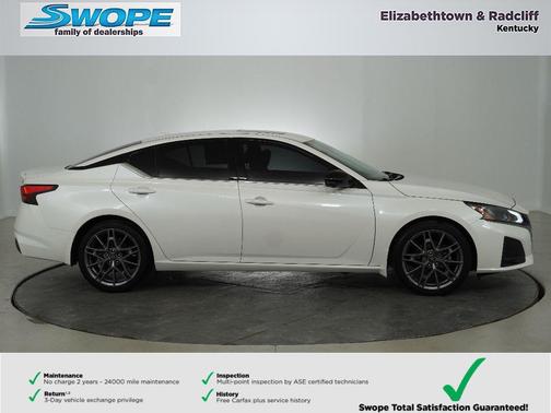 Pearl White Tricoat 2024 Nissan Altima 2.0 SR