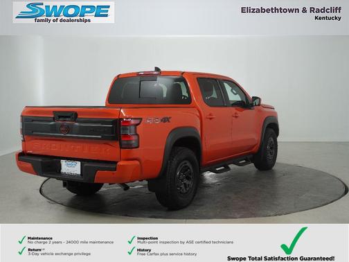 Afterburn Orange 2026 Nissan Frontier PRO-4X