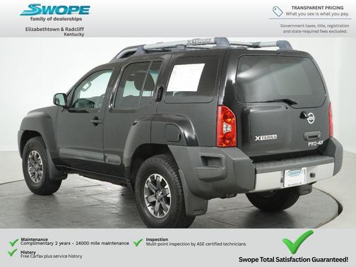 Super Black 2014 Nissan Xterra PRO-4X