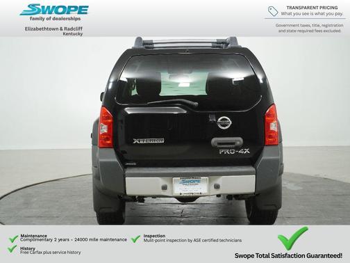 Super Black 2014 Nissan Xterra PRO-4X