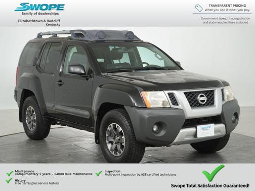 Super Black 2014 Nissan Xterra PRO-4X