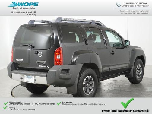 Super Black 2014 Nissan Xterra PRO-4X