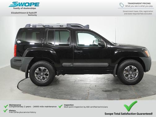 Super Black 2014 Nissan Xterra PRO-4X