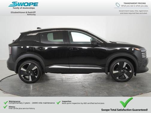 Super Black 2025 Nissan Kicks SR