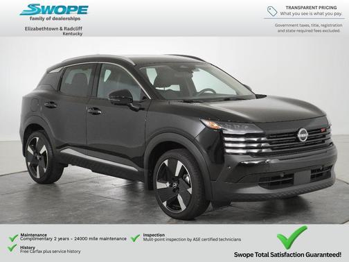 Super Black 2025 Nissan Kicks SR
