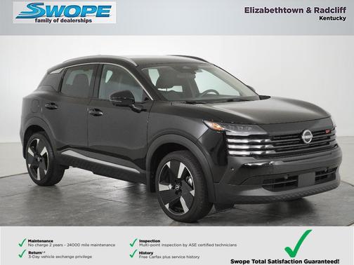 Super Black 2025 Nissan Kicks SR
