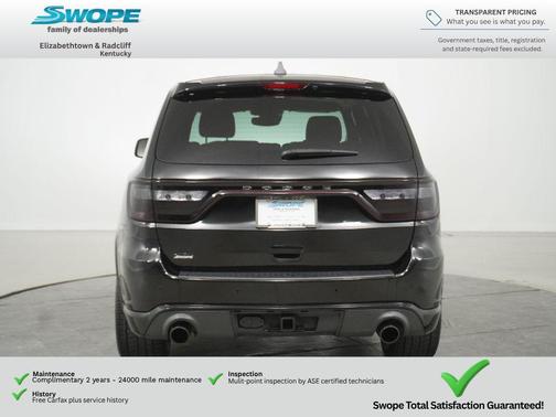 DB Black 2018 Dodge Durango SRT
