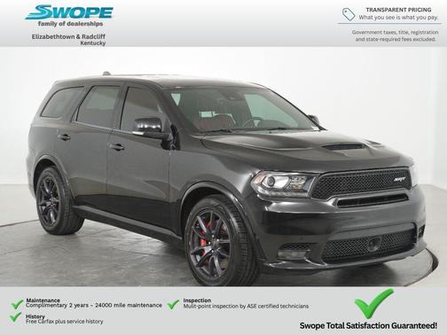 DB Black 2018 Dodge Durango SRT